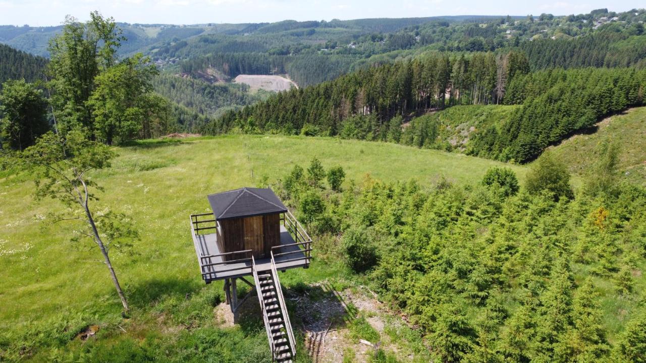 L'Aurore Des Hautes Fagnes 30 Pers- Malmedy, Vue Exceptionnelle, Wellness Villa Buitenkant foto