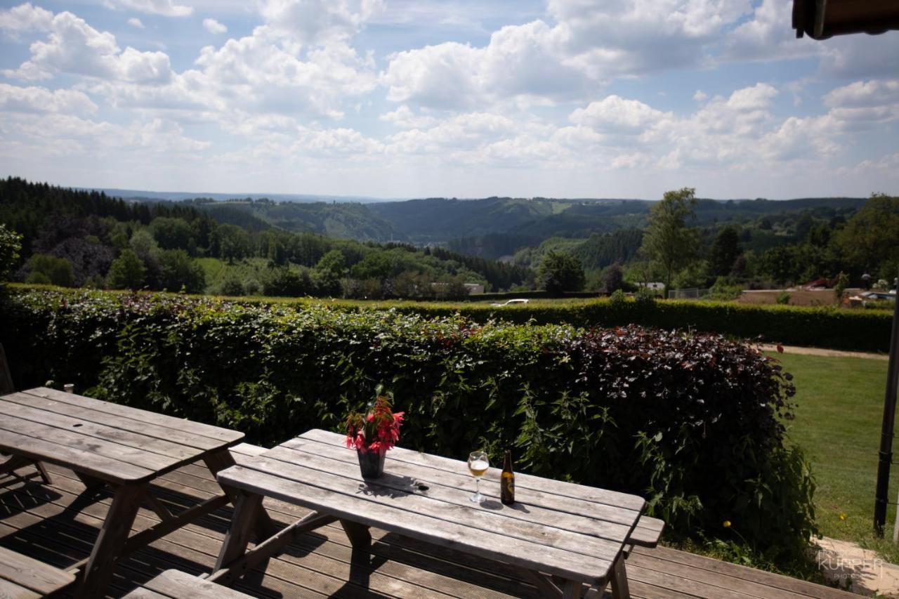 L'Aurore Des Hautes Fagnes 30 Pers- Malmedy, Vue Exceptionnelle, Wellness Villa Buitenkant foto